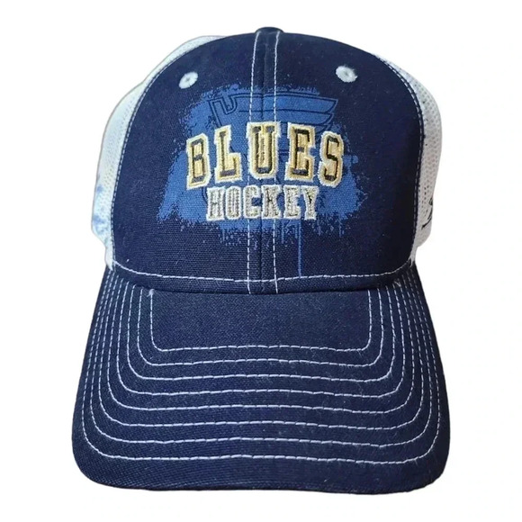 David Perron Signed St. Louis  Blues NHL Adidas Hockey Hat Cap Autograph - Picture 2 of 4